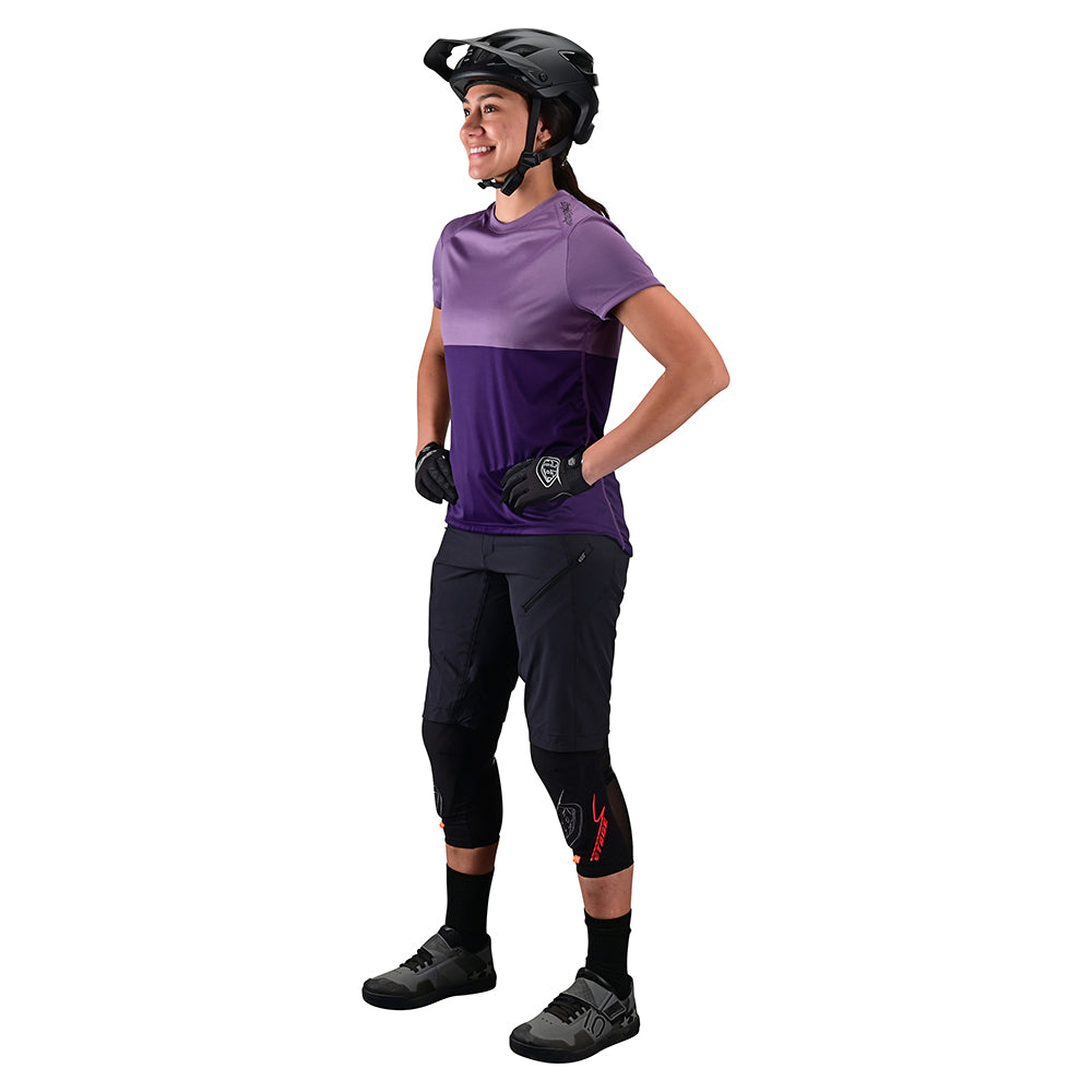 Womens Lilium SS Jersey Block Orchid / Purple