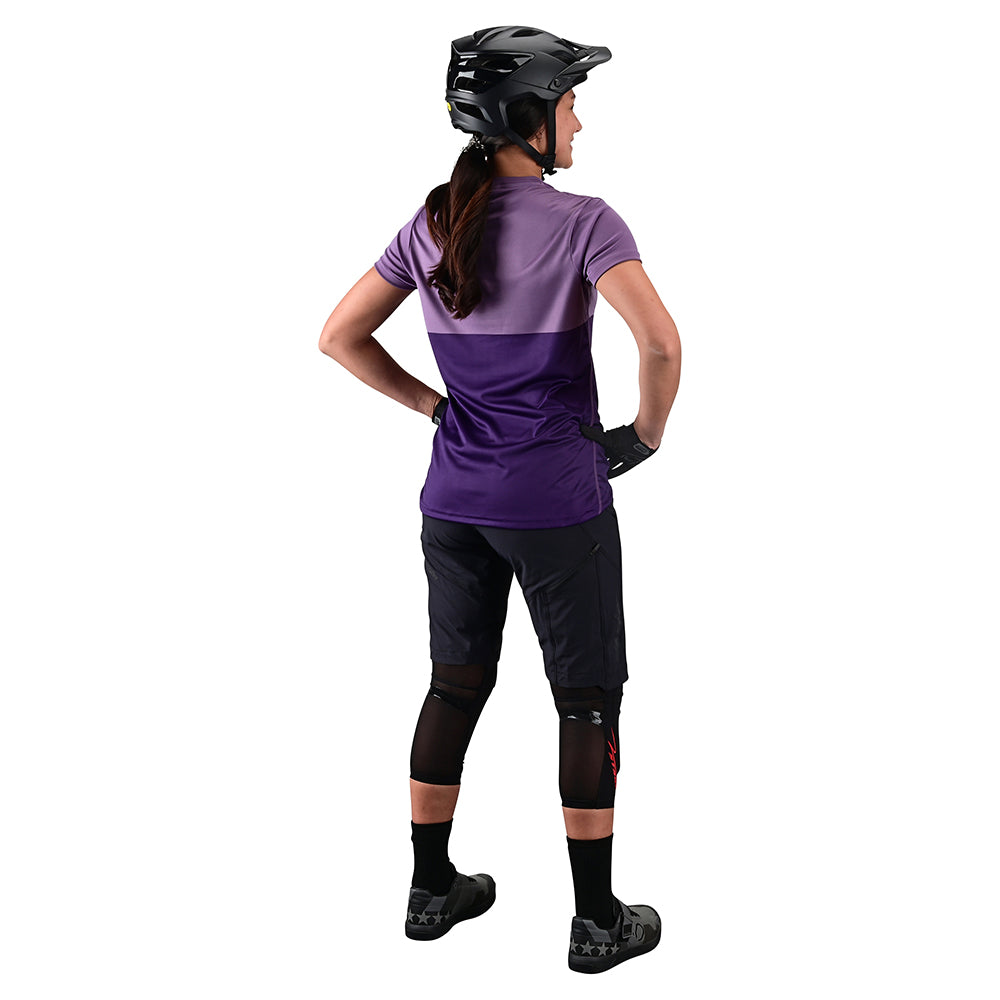 Womens Lilium SS Jersey Block Orchid / Purple