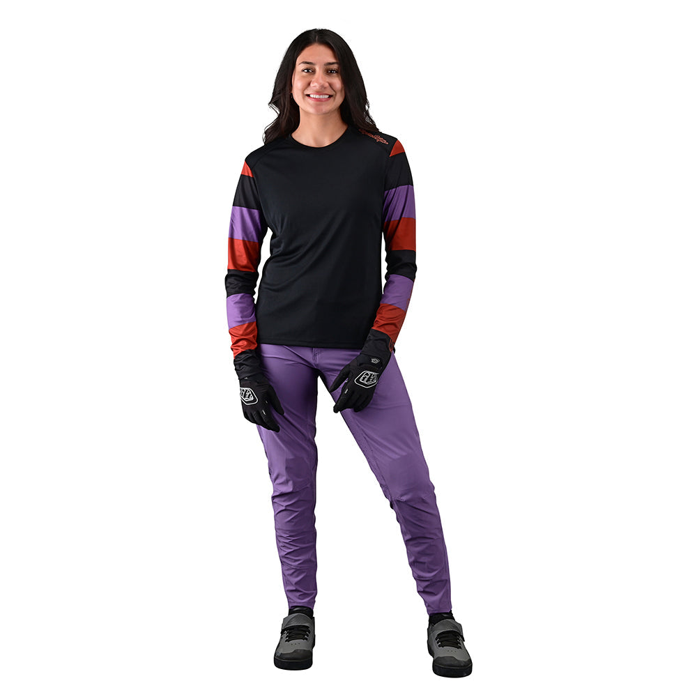 Womens Lilium LS Jersey Rugby Black
