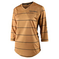 Womens Mischief Jersey Pinstripe Honey