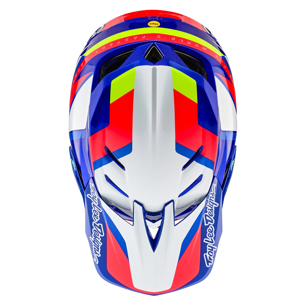 D4 Composite Helmet Omega White / Blue