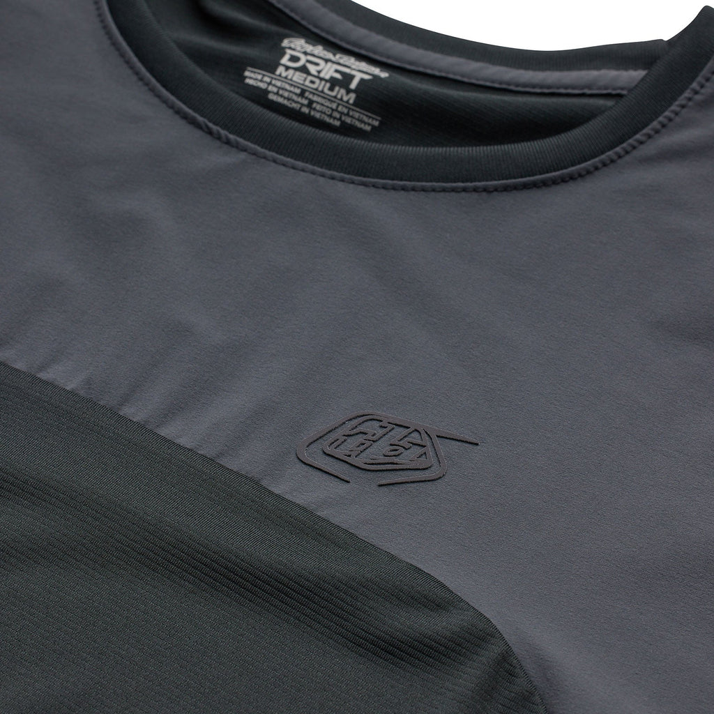 Drift SS Jersey Solid Dark Charcoal