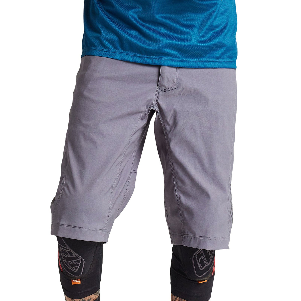 Flowline Short W/Liner Solid Charcoal