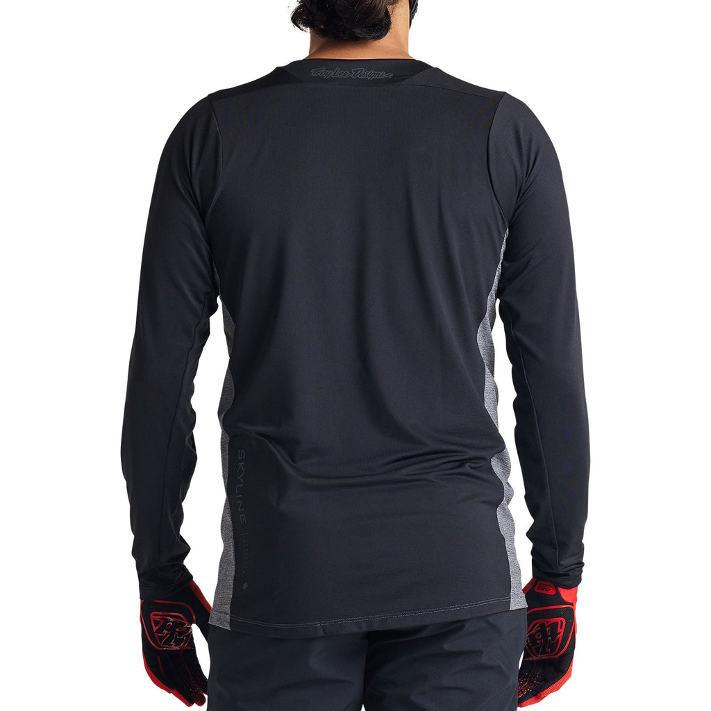Skyline LS Jersey Signature Heather Gray / Black