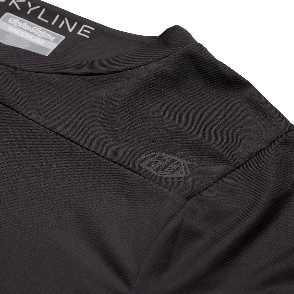 Skyline Short Sleeve Jersey Mono Black