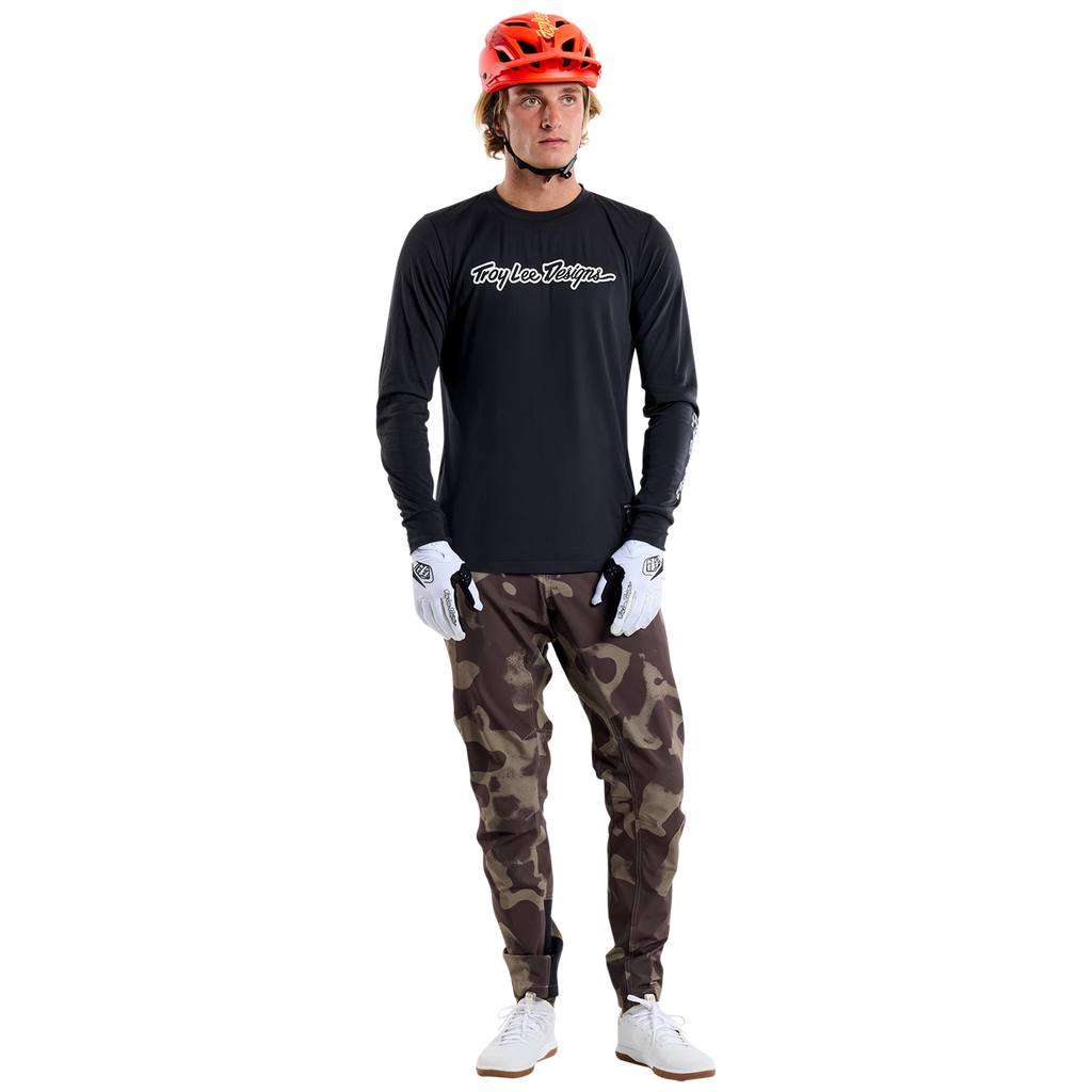 Skyline Long Sleeve Ride Tee Signature Black