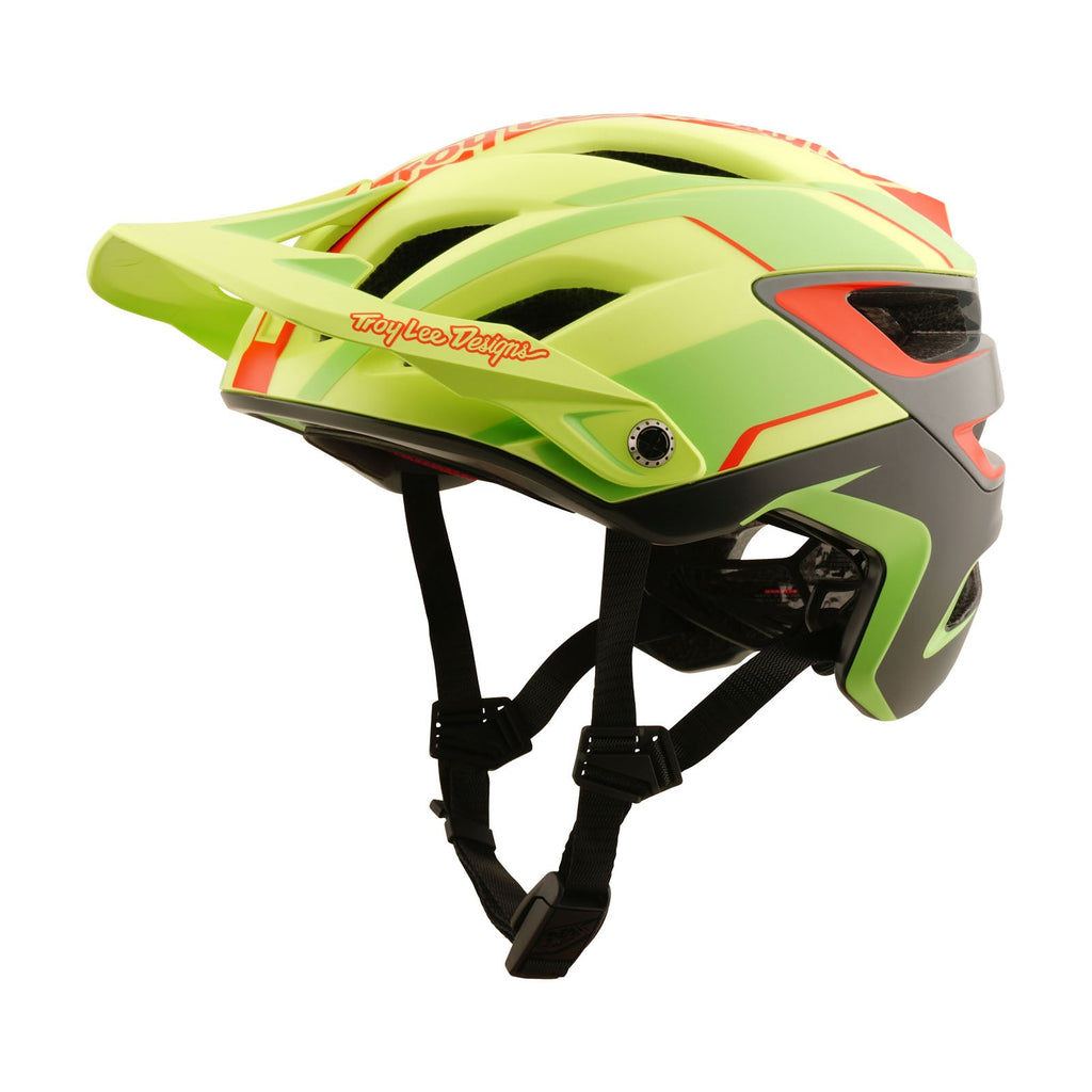 A3 Helmet Lines Glo Yellow
