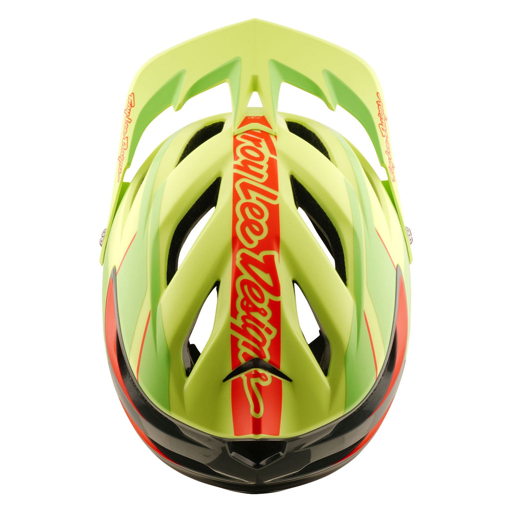 A3 Helmet Lines Glo Yellow