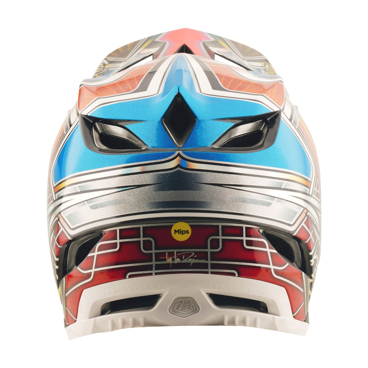 D4 Carbon Helmet Lowrider Blue