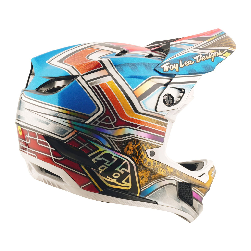 D4 Carbon Helmet Lowrider Blue