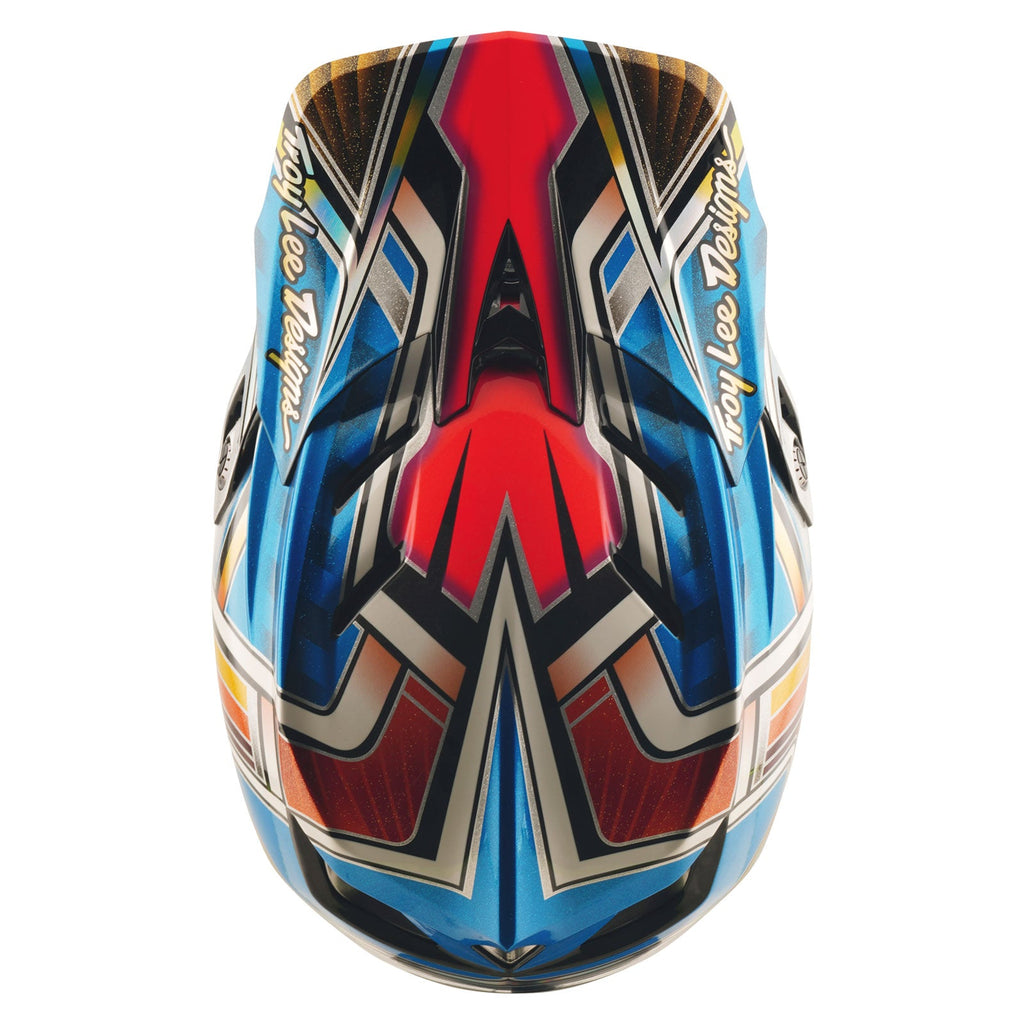 D4 Carbon Helmet Lowrider Blue
