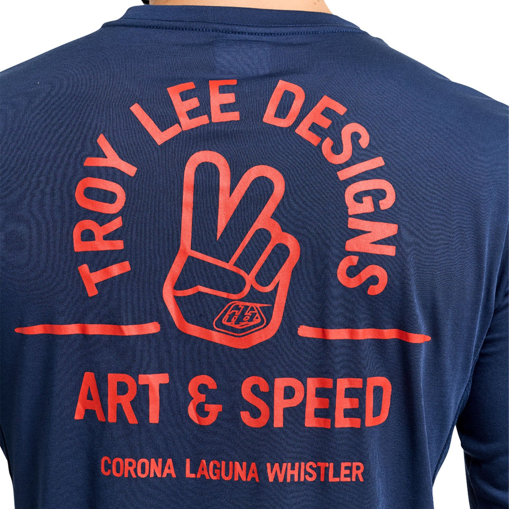 Skyline Long Sleeve Ride Tee Locals Midnight