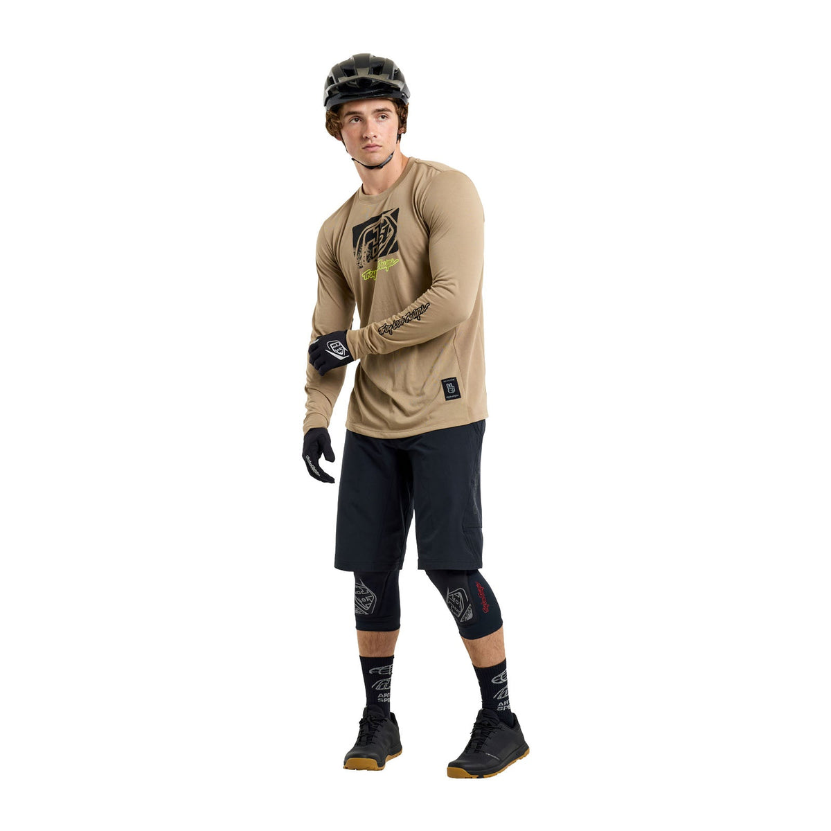 Skyline Long Sleeve Ride Tee Scrubbed Timber