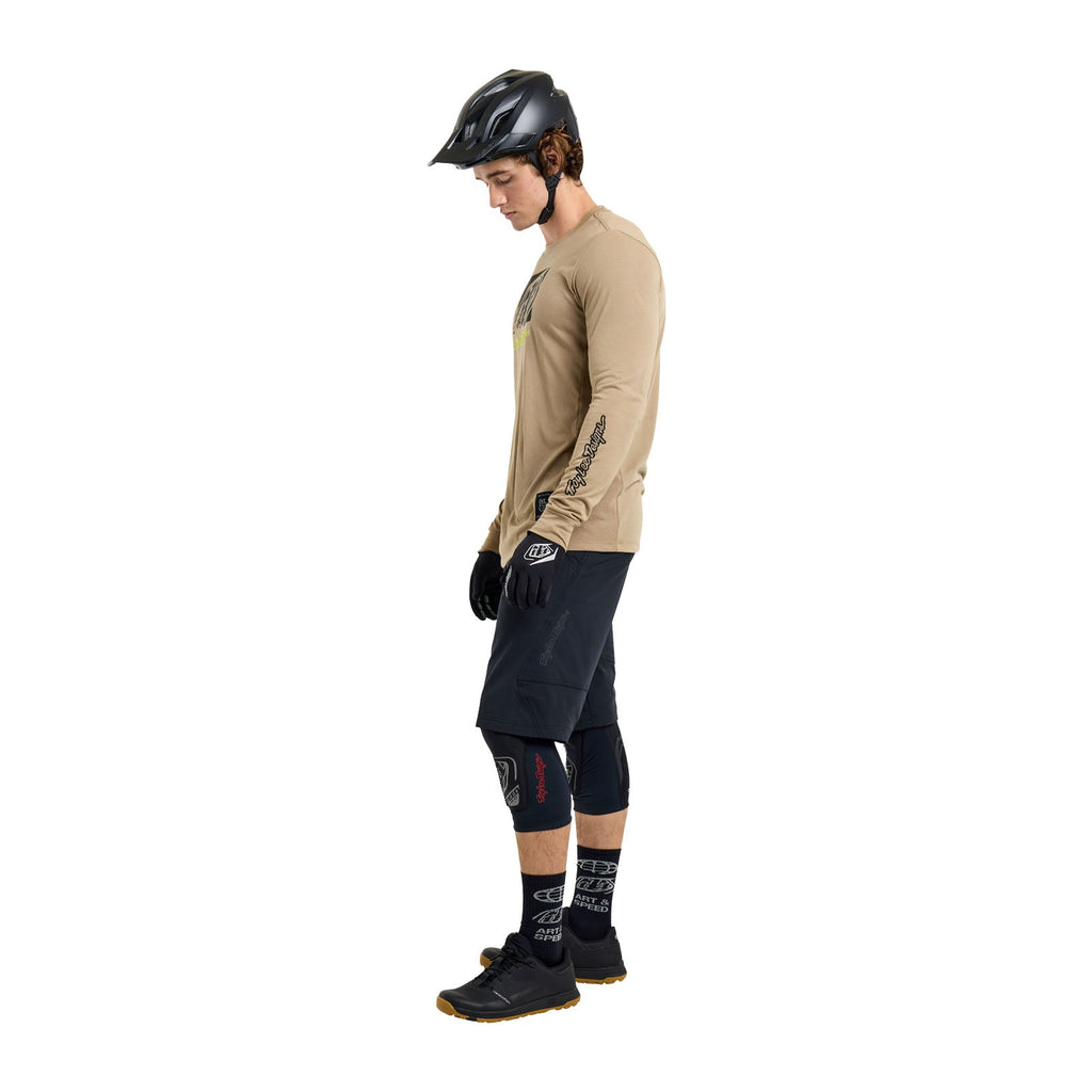 Skyline Long Sleeve Ride Tee Scrubbed Timber
