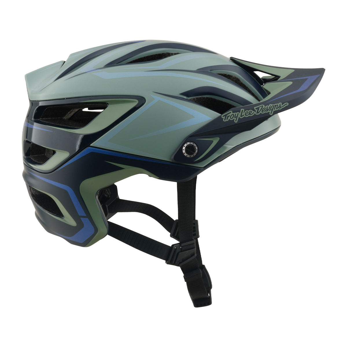 A3 Helmet Pin Sage