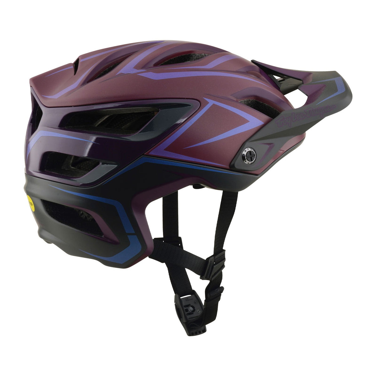 A3 Helmet Pin Sangria