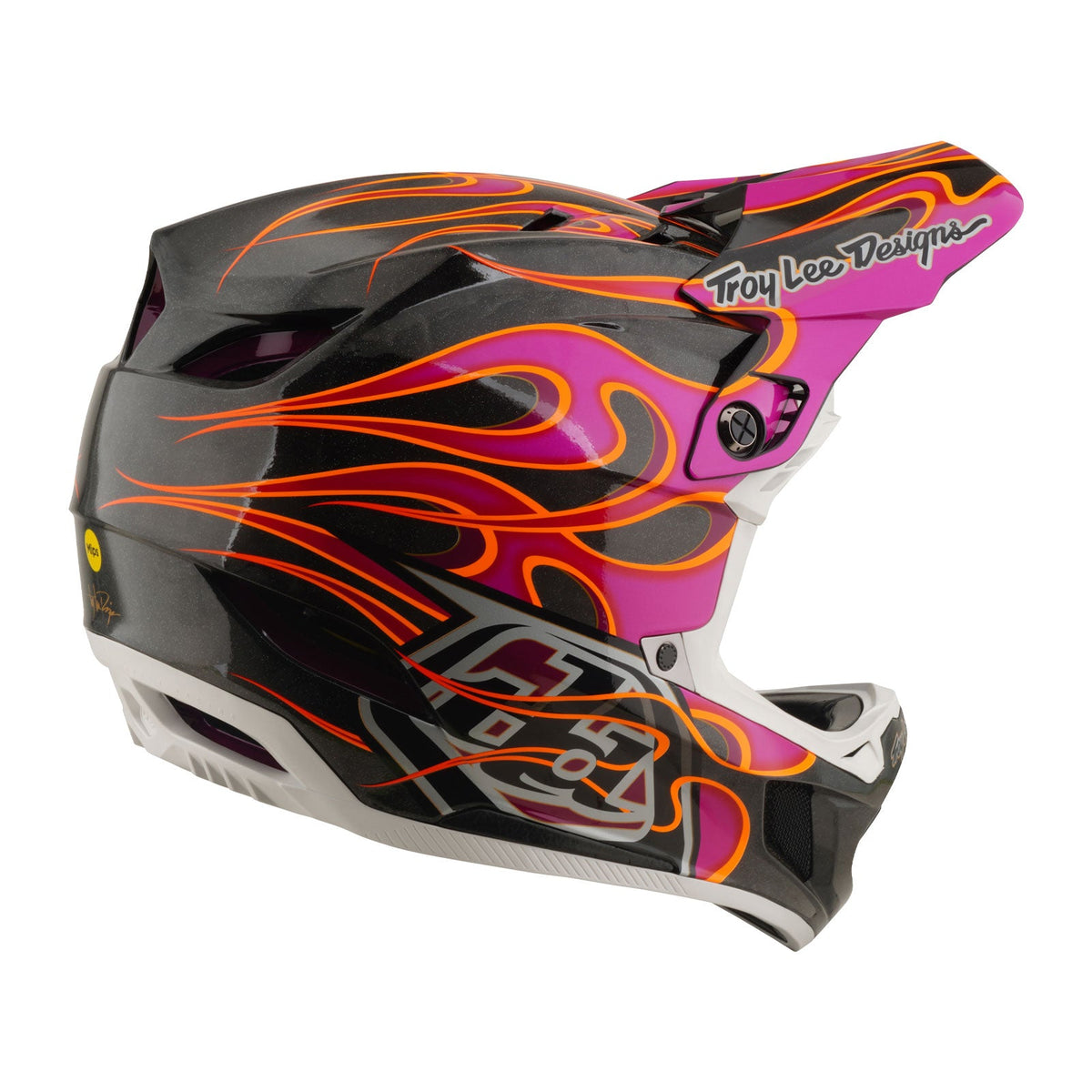 D4 Carbon Helmet Torched Carbon / Magenta