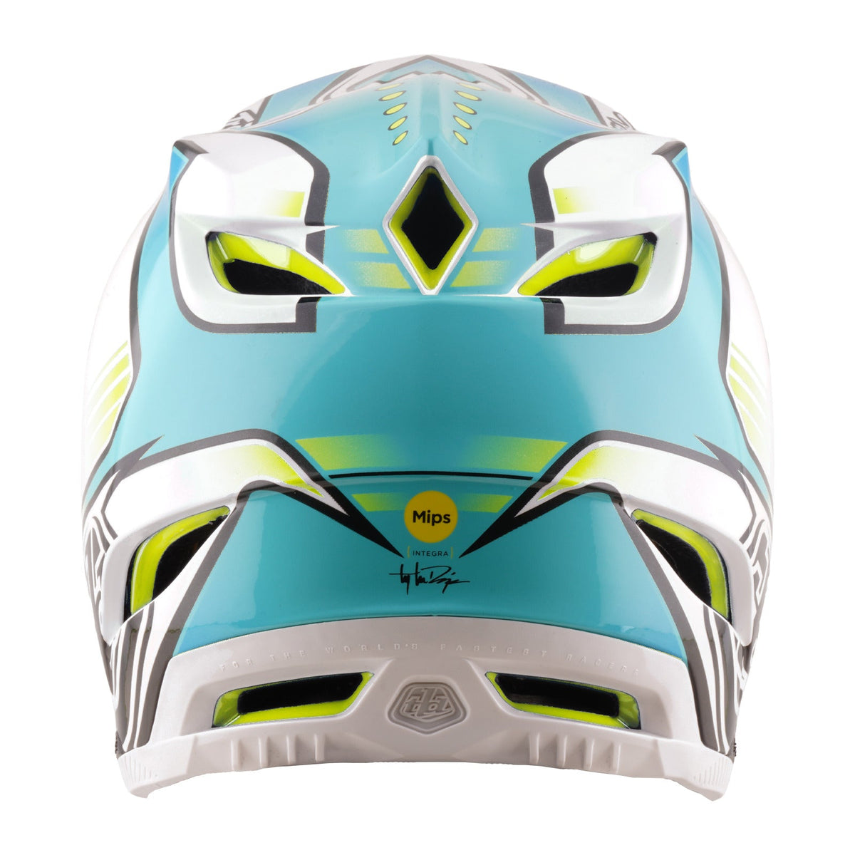 D4 Composite Helmet Crest Real Teal