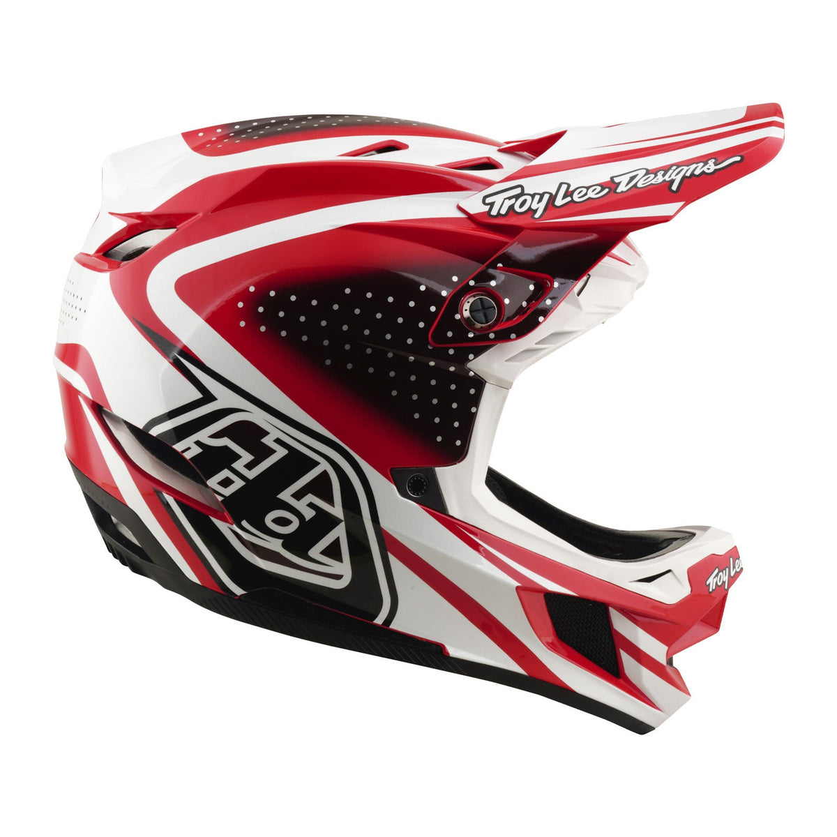 D4 Polyacrylite Helmet the Line Fire / White