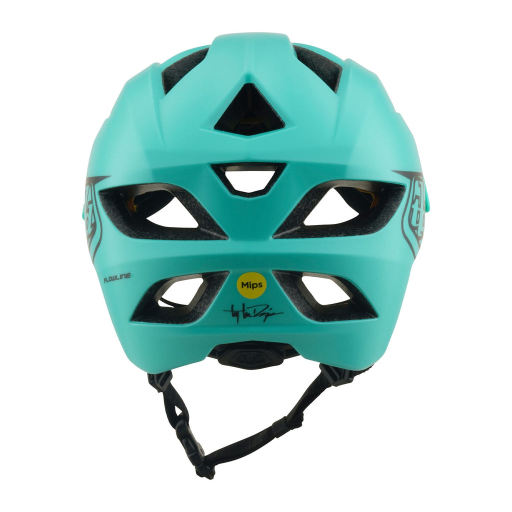 Youth Flowline Helmet Point Charcoal / Real Teal