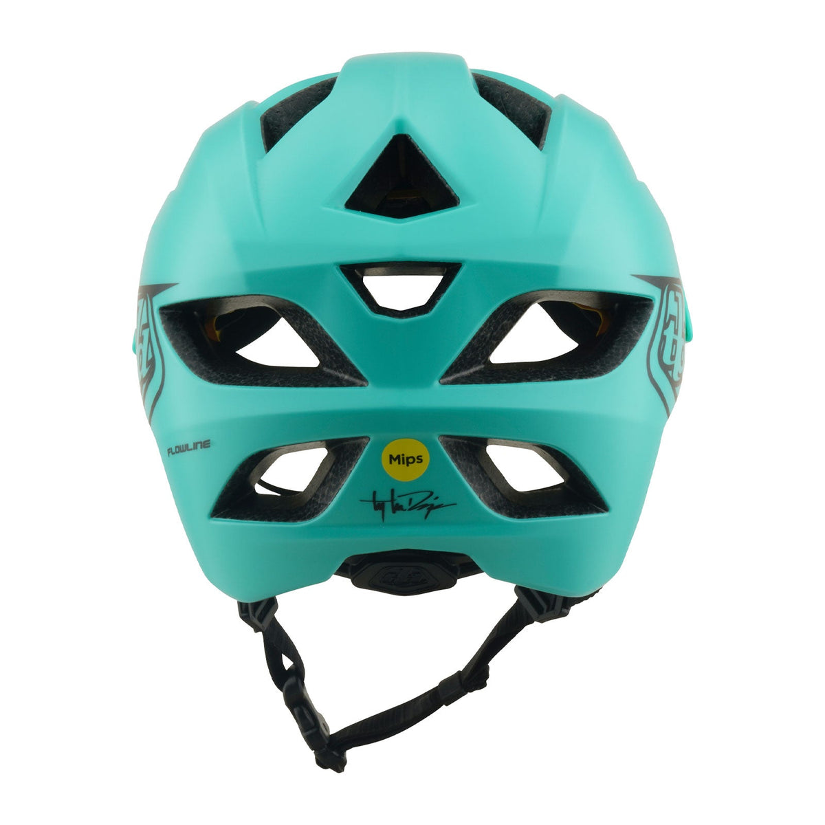 Youth Flowline Helmet Point Charcoal / Real Teal