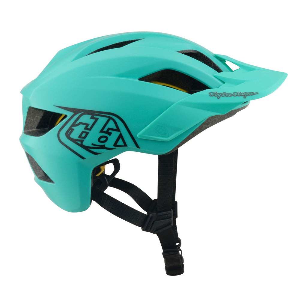 Youth Flowline Helmet Point Charcoal / Real Teal