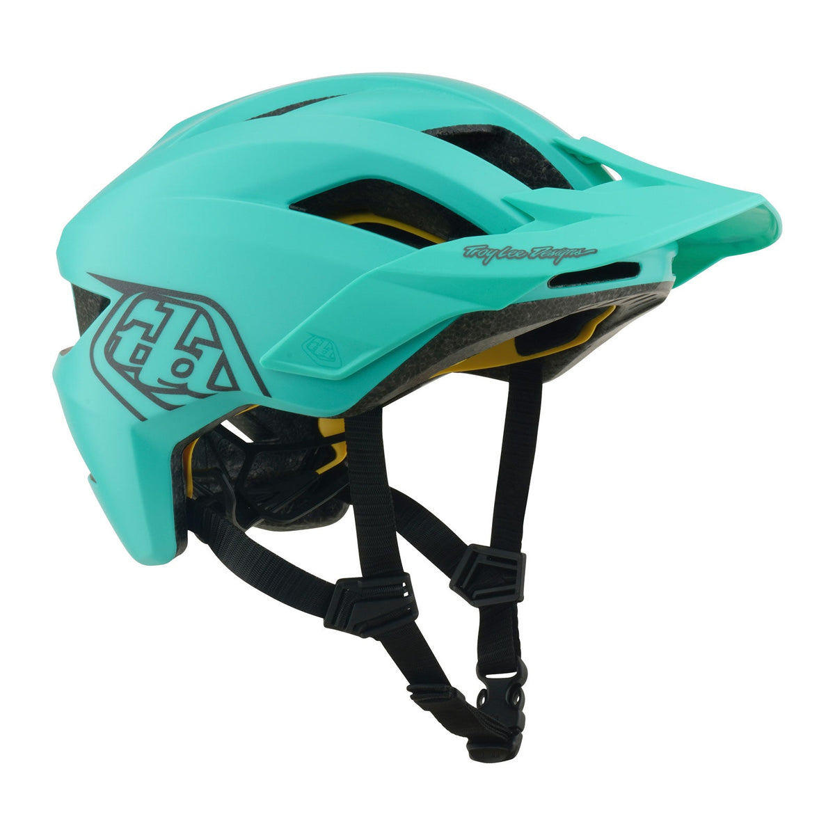 Youth Flowline Helmet Point Charcoal / Real Teal