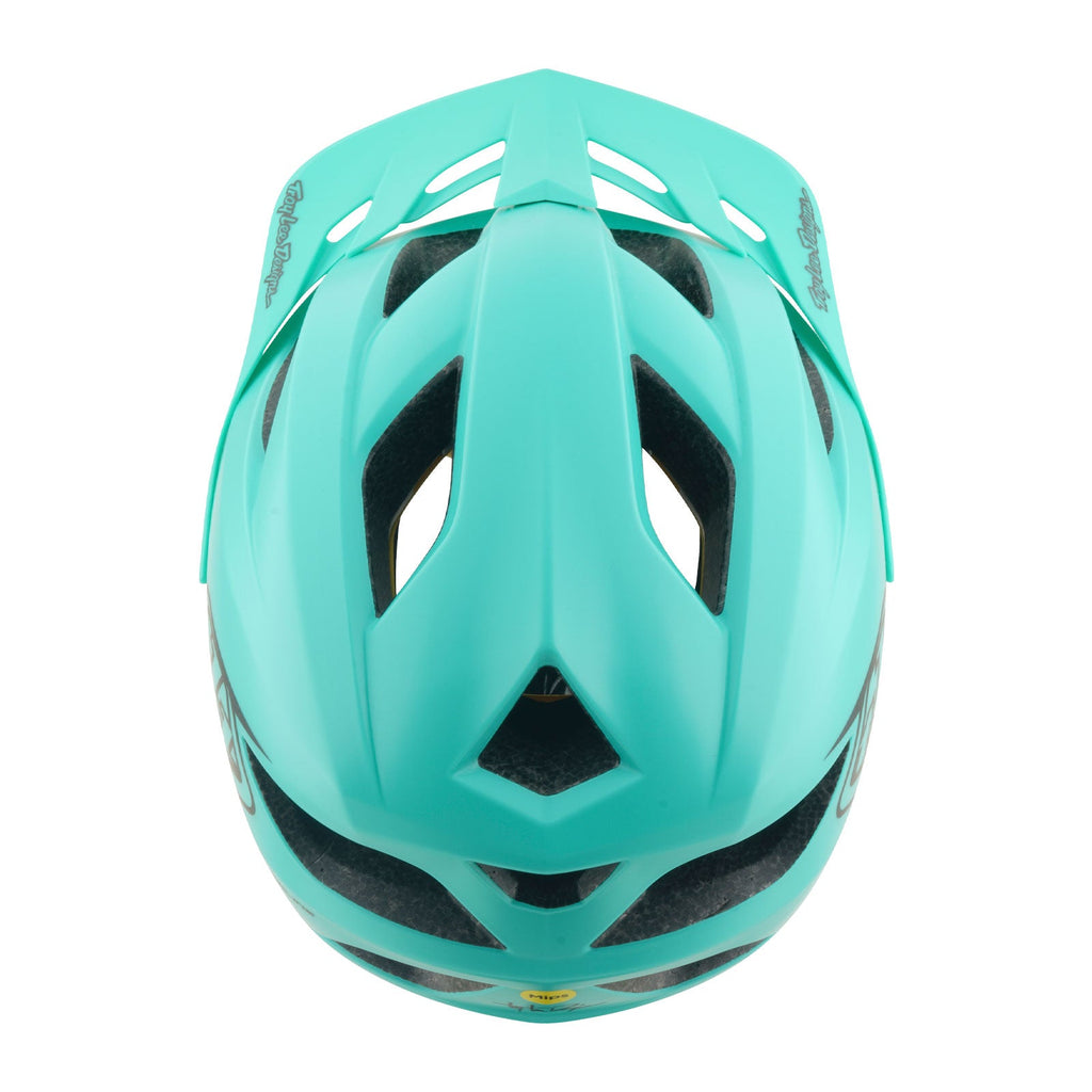 Youth Flowline Helmet Point Charcoal / Real Teal