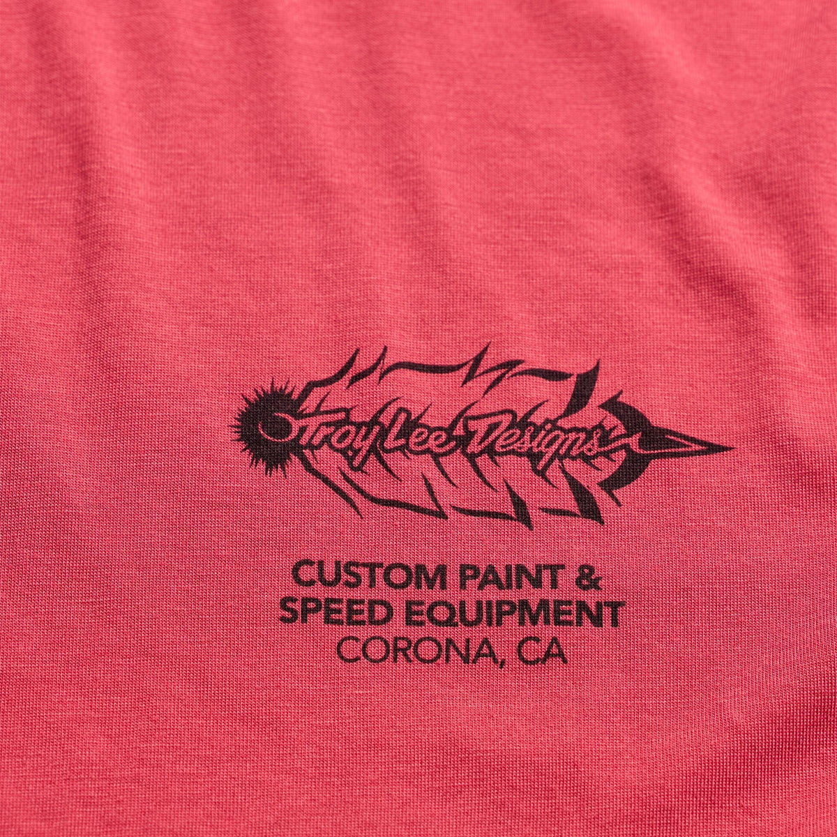 Skyline Ride LS Tee Feathered Ember Red