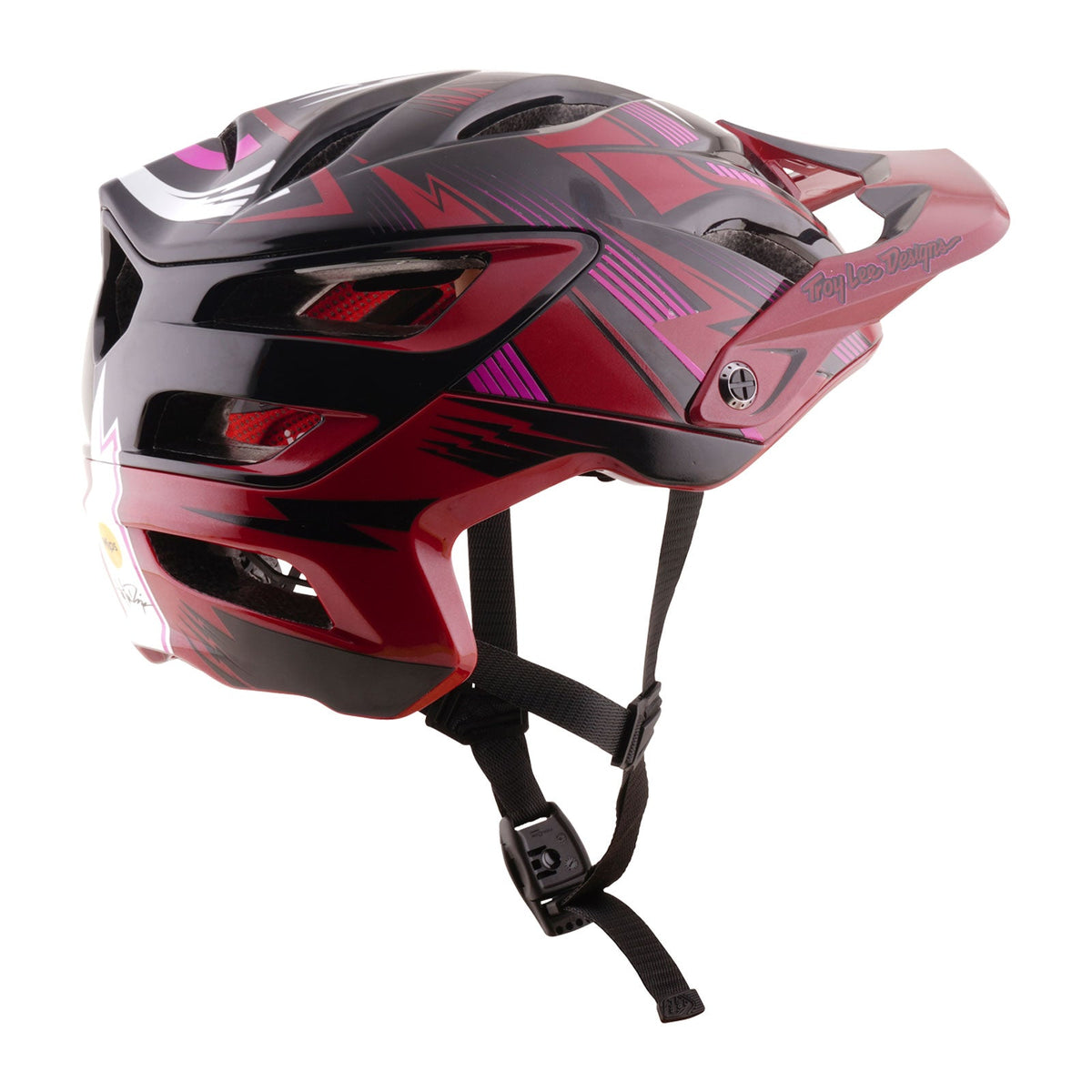 A3 Helmet W/MIPS Cyclops Red / Black