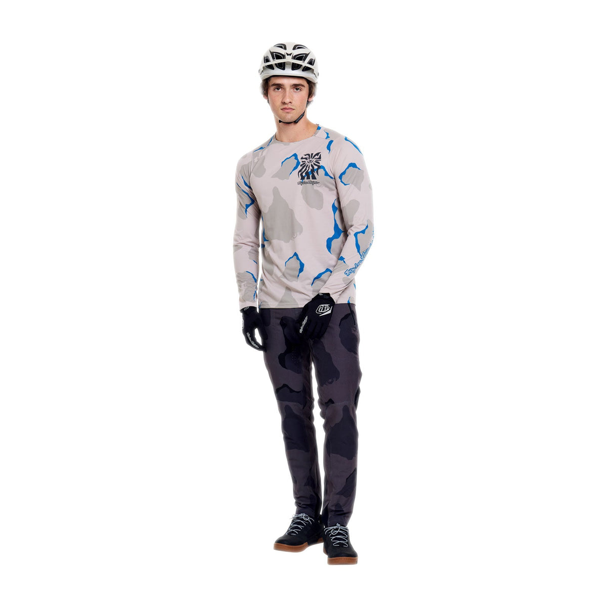Skyline Pro LS Jersey Flow Camo Pumice