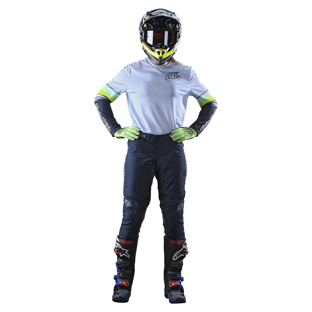 Womens GP Jersey Warped White