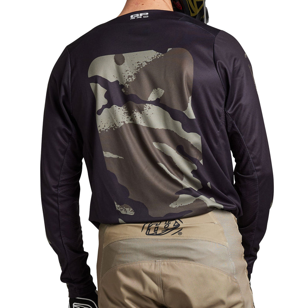 GP Pro Jersey Boxed In Black / Olive