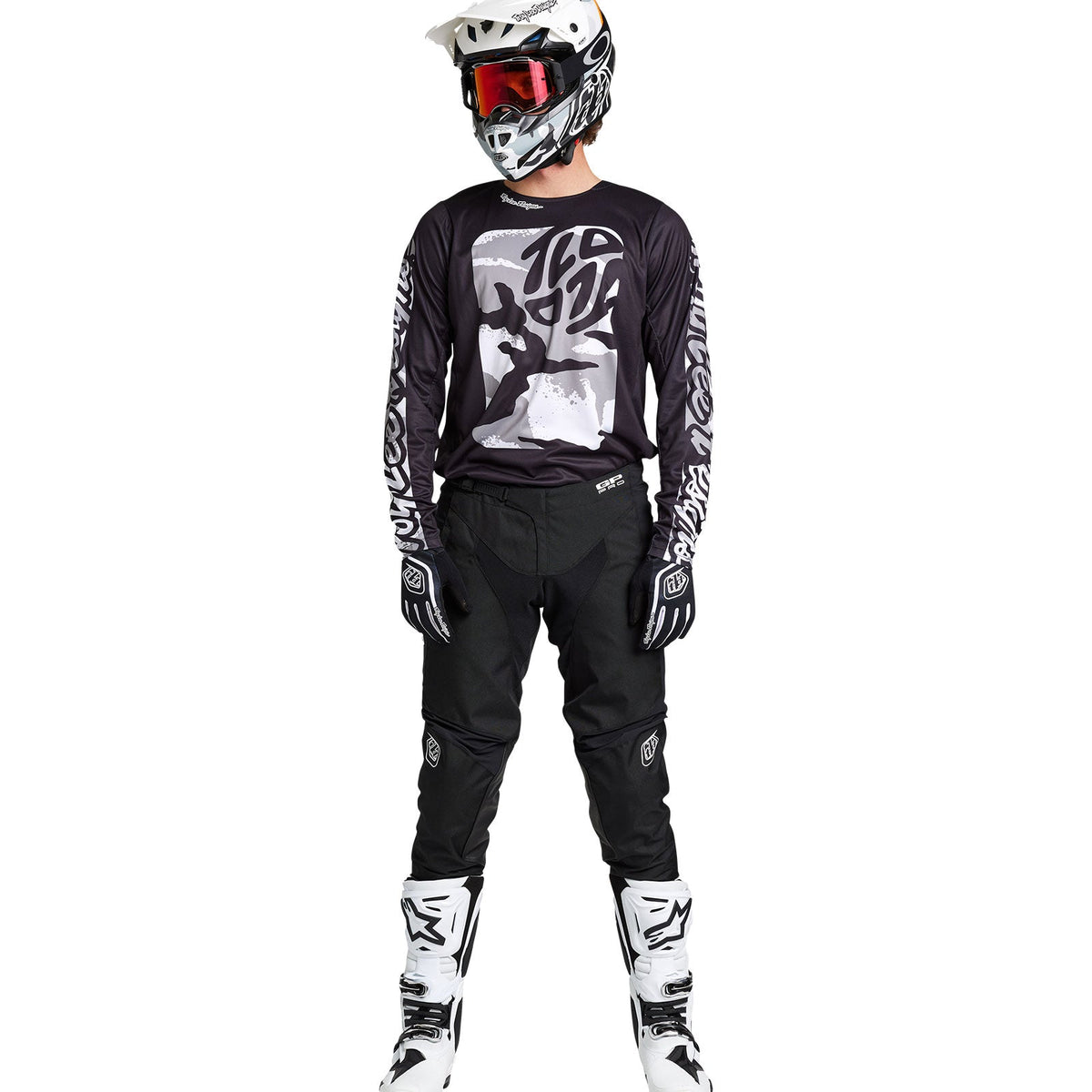 GP Pro Jersey Boxed In Black / White