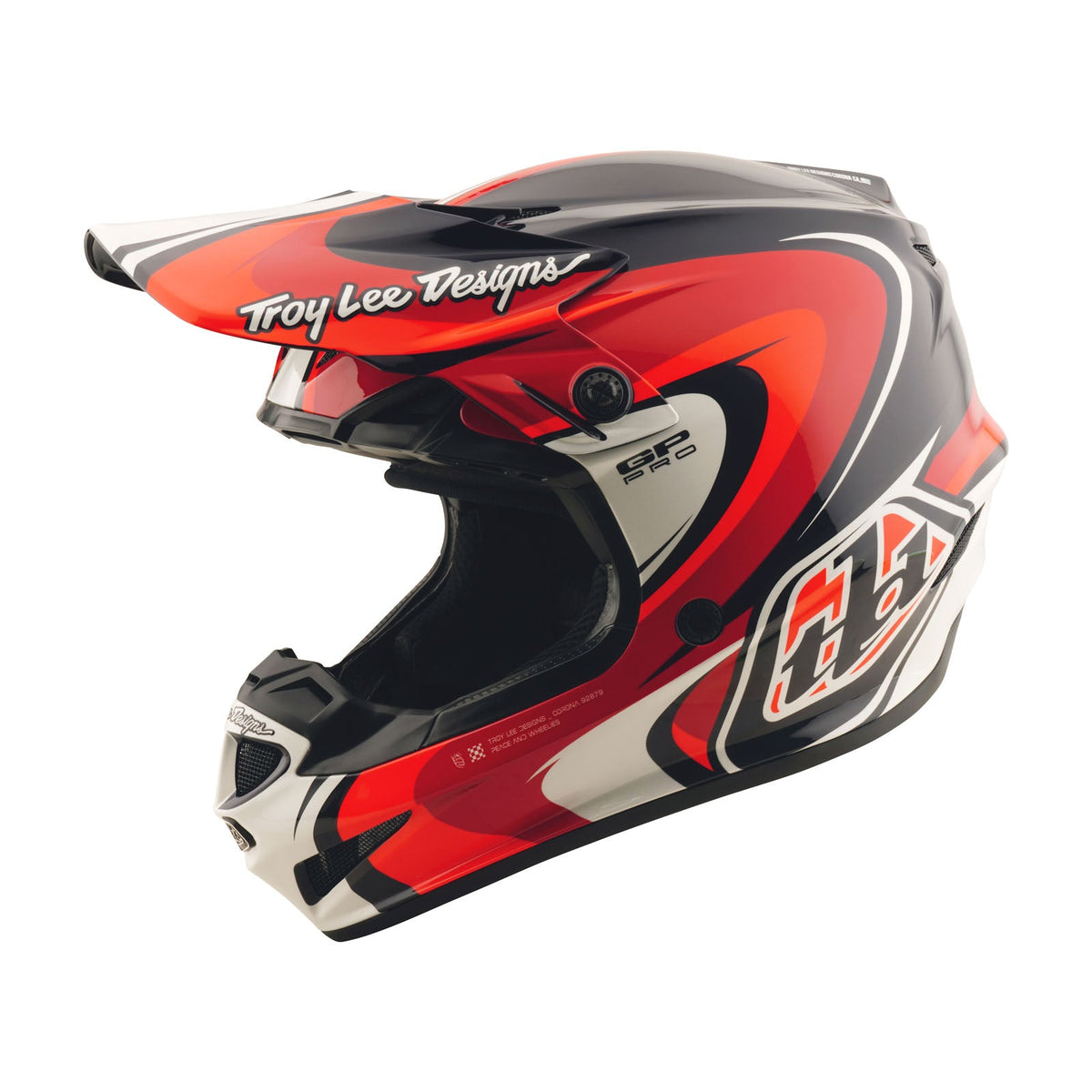 GP Pro Helmet Crossover Navy / Red
