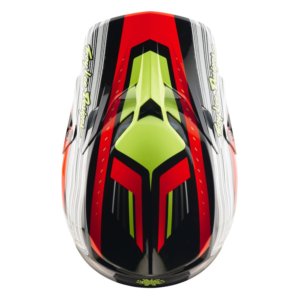 SE5 Composite Helmet Stripes Black / Infra Red
