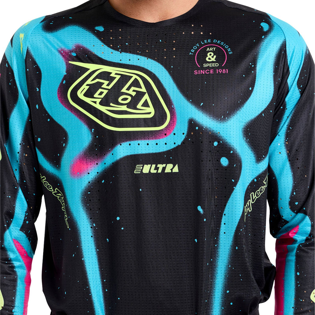 SE Ultra Jersey Membrane Black / Glo Yellow