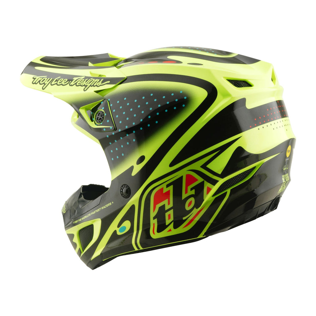 SE5 Polycarbonate Helmet the Line Flo Yellow