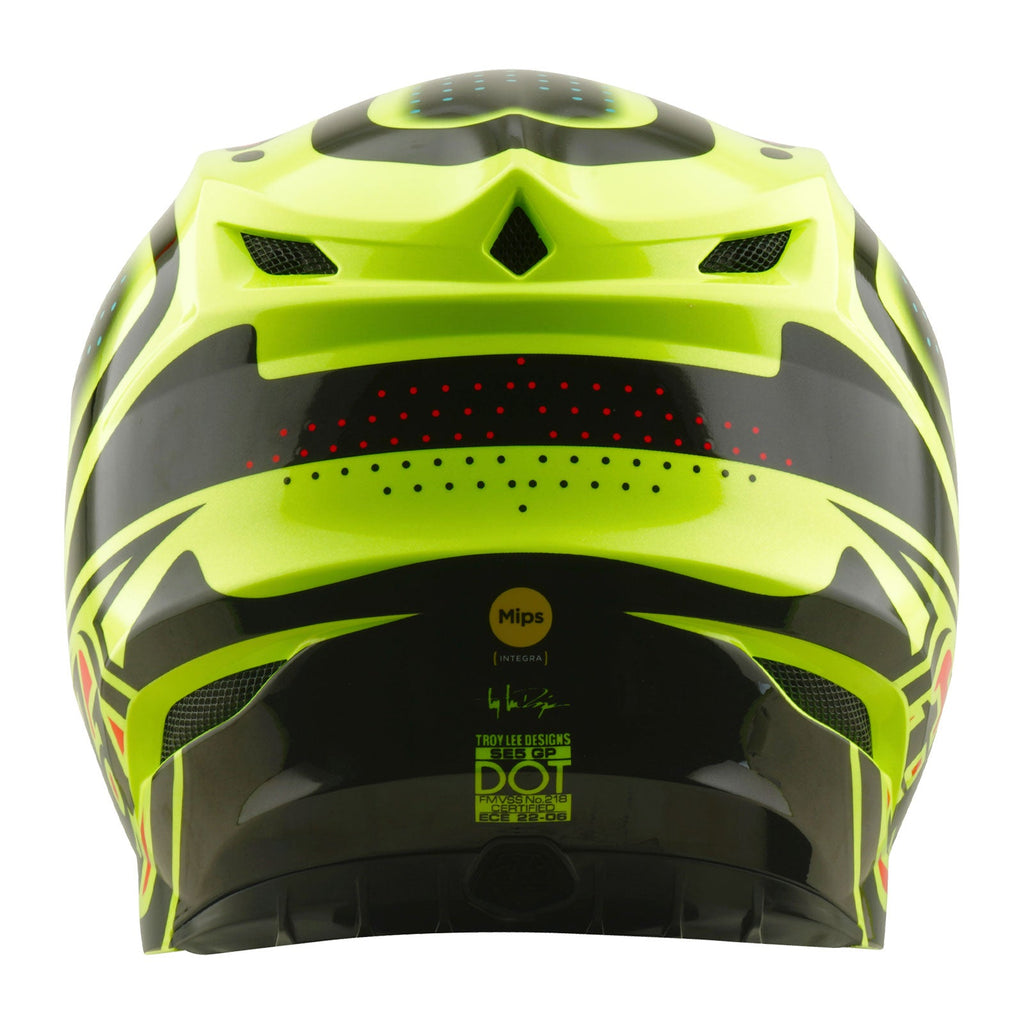 SE5 Polycarbonate Helmet the Line Flo Yellow