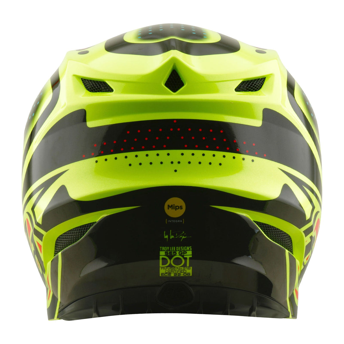 SE5 Polycarbonate Helmet the Line Flo Yellow
