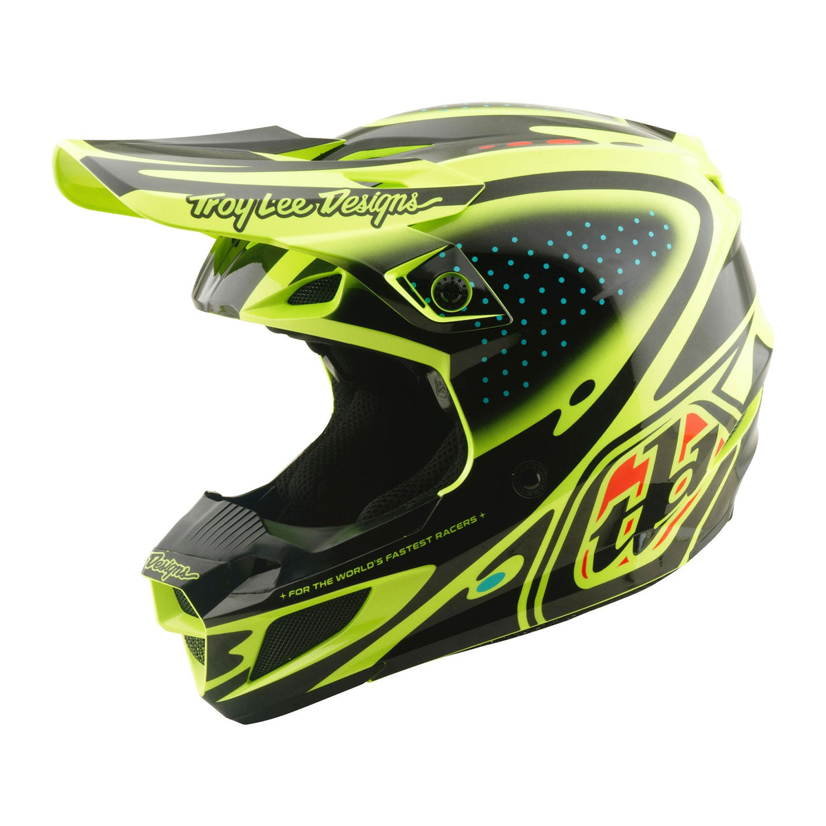 SE5 Polycarbonate Helmet the Line Flo Yellow