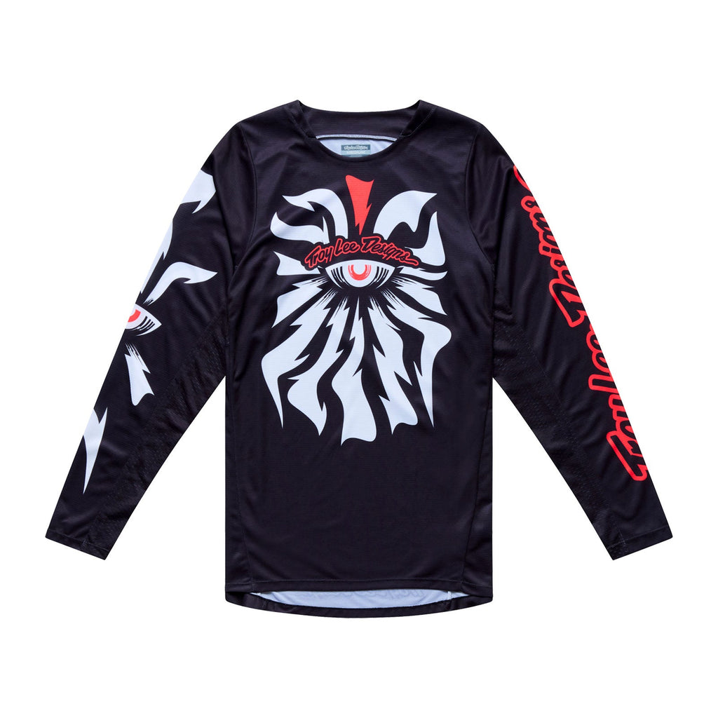 GP Pro LS Jersey Cyclops Black / Neo Red