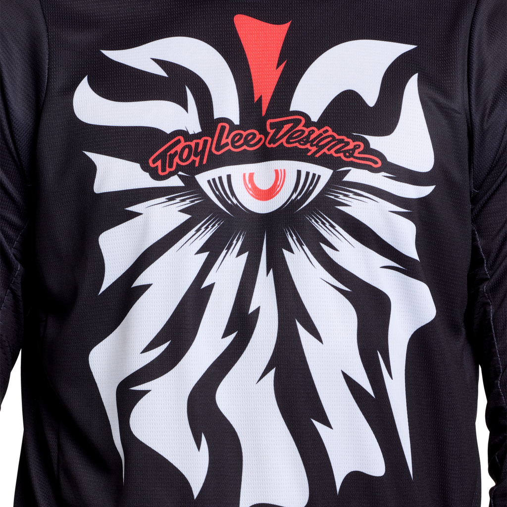 GP Pro LS Jersey Cyclops Black / Neo Red