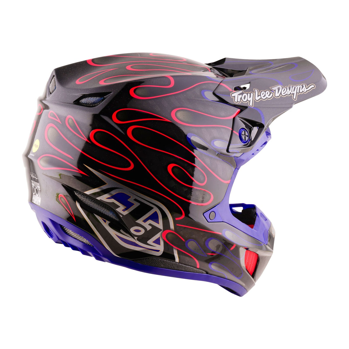 SE5 Carbon Helmet Overspray Black / Magenta