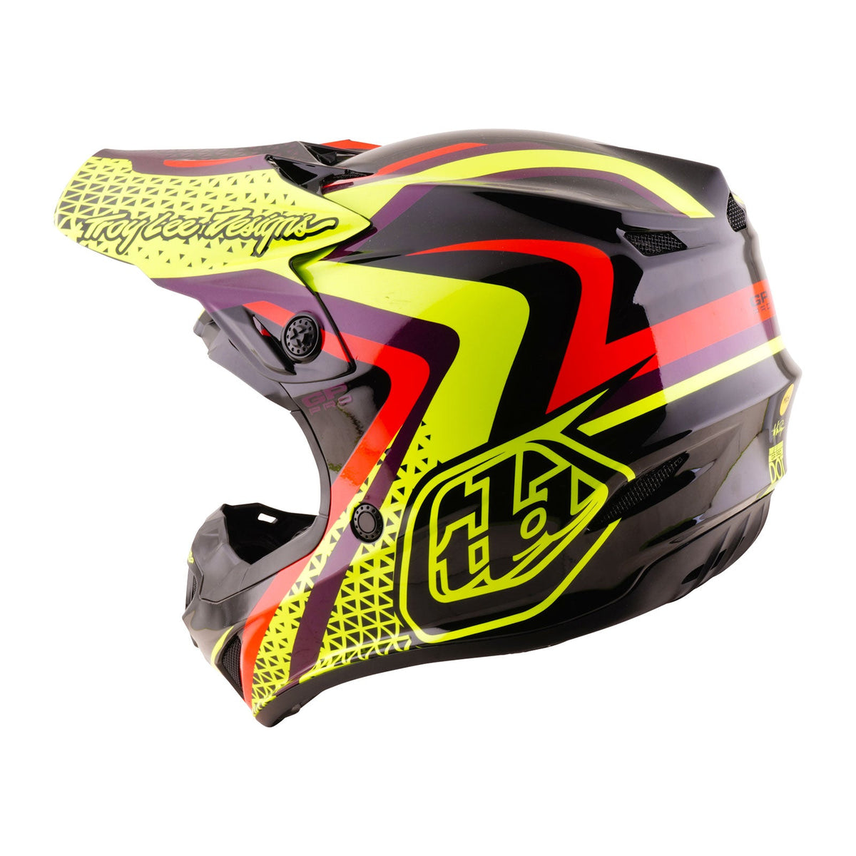 Youth GP Pro Helmet Slides Black / Yellow