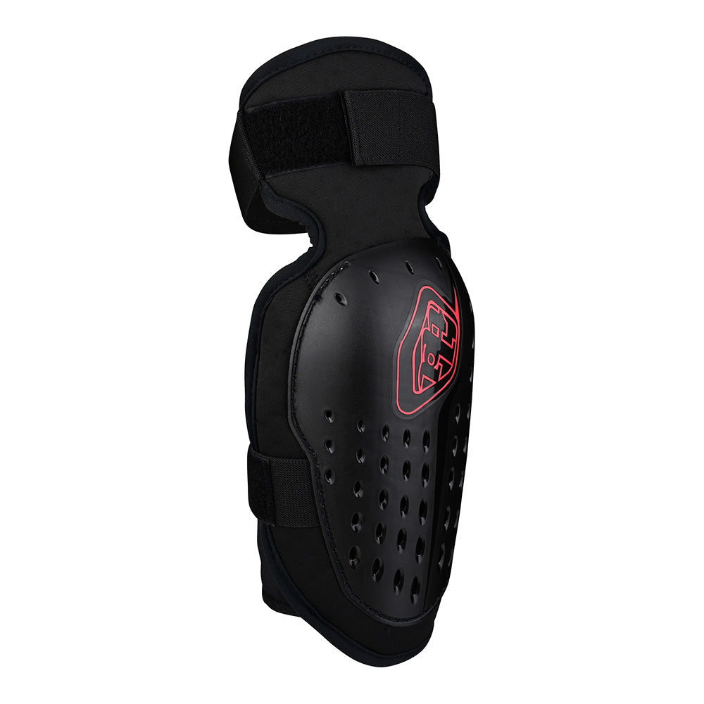 Youth Rogue Elbow Guard Hard Shell Solid Black