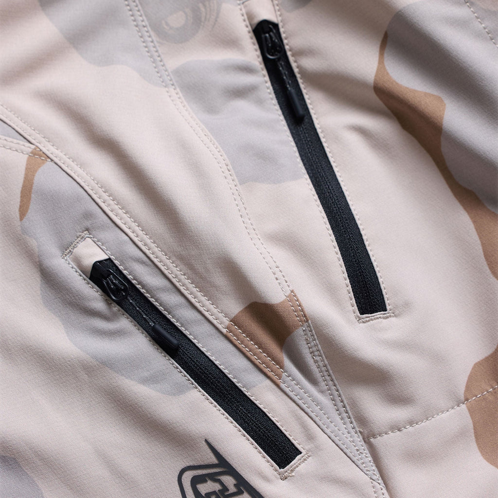Womens Lilium Pro Pant Flow Camo Pumice