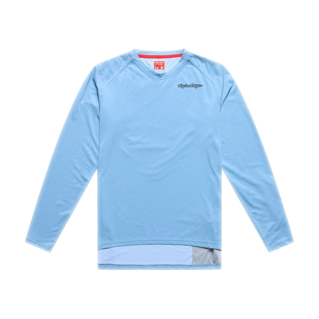 Womens Lilium Pro LS Jersey Mono Dawn Blue