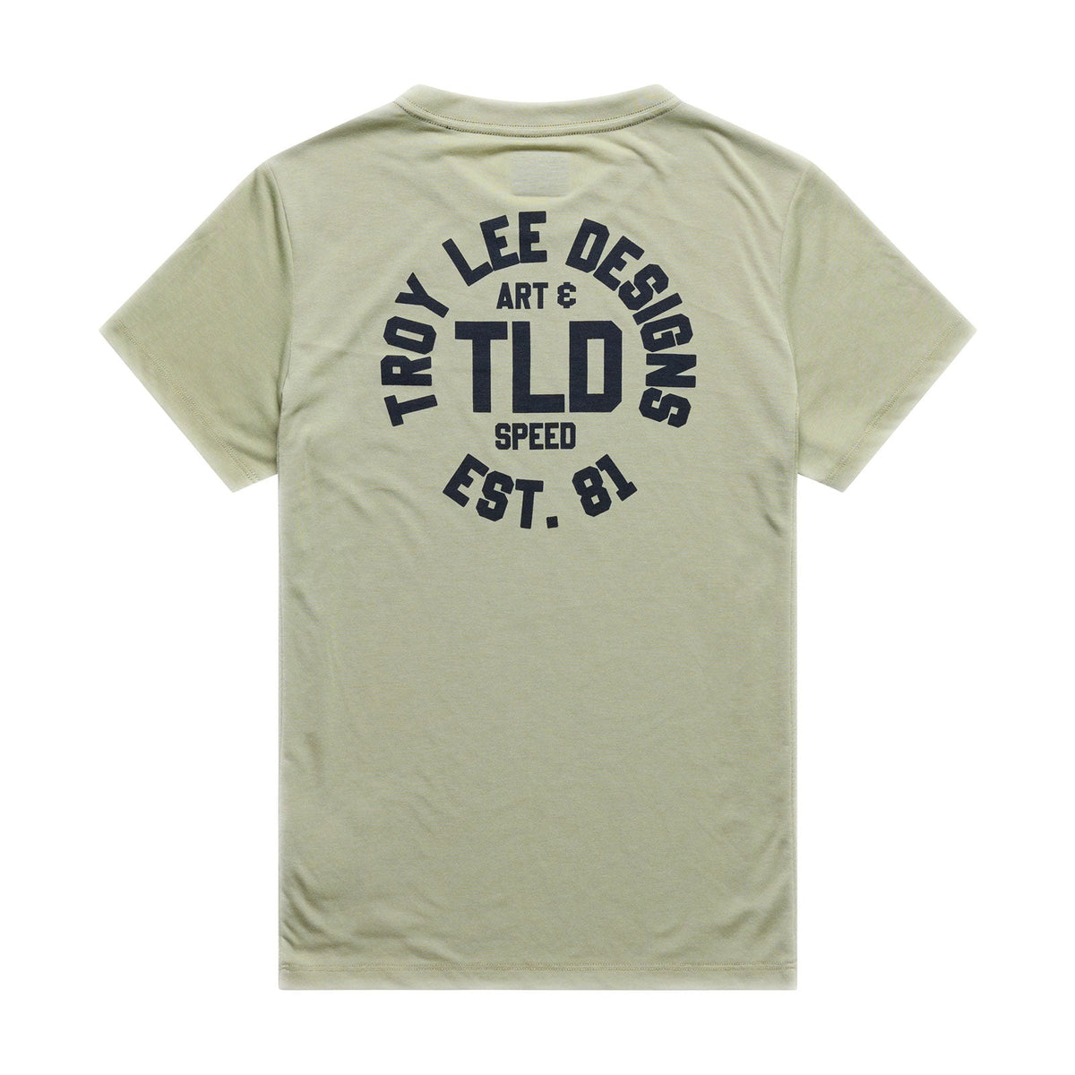 Womens Lilium Ride SS Tee Stamps Sage