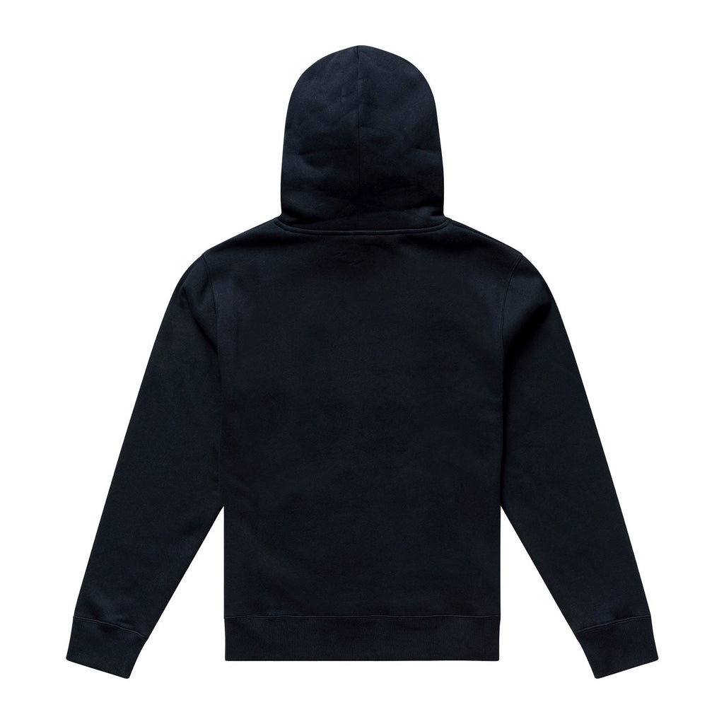 Womens Pullover Hoodie Handlebar Black
